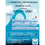 imagen del artículo: Concentración ante el Hospital de Dénia el próximo 20 de noviembre.